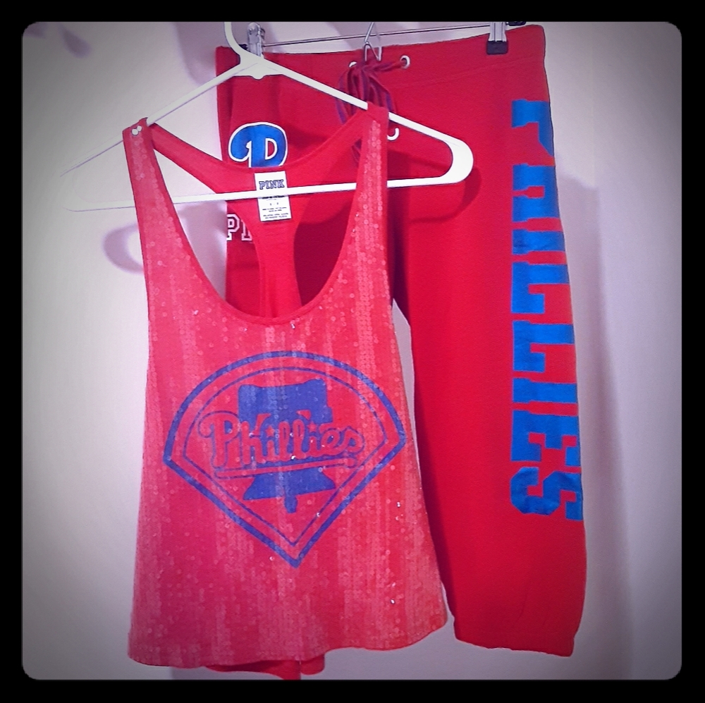 Victoria Secret- Pink- bling Phillies set!!